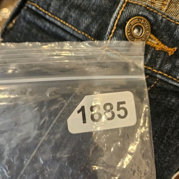 Freeworld Mens 38 Messenger Skinny Stretch Dark Wash Jeans hipster casual retro - Picture 12 of 14